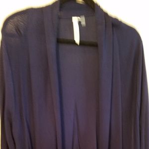 Sweater jacket navy